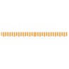 Remplacement de lambrequin Jaune et blanc 2,5 m Polyester 640005640005