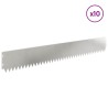 Bordure de Pelouse 10 pcs 103 x 15 cm Acier Argenté 640008640008