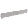 Bordure de Pelouse 10 pcs 103 x 15 cm Acier Argenté 640008640008