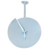 Ancre de terre 2 pcs Argenté Ø10 x 50 cm Métal galvanisé 640009640009