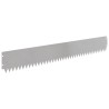 Bordure de Pelouse 10 pcs 103 x 15 cm Acier Argenté 640011640011