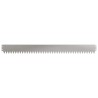 Bordure de Pelouse 10 pcs 103 x 10 cm Acier Argenté 640012640012