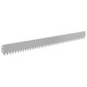 Bordure de Pelouse 10 pcs 103 x 10 cm Acier Argenté 640012640012