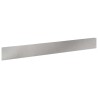 Bordure de Pelouse 10 pcs 100 x 12 cm Acier Argenté 640013640013