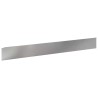 Bordure de Pelouse 10 pcs 100 x 12 cm Acier Argenté 640013640013