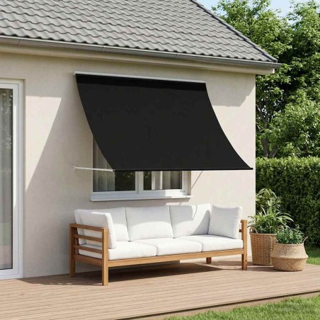 Auvent Noir 400 x 150 cm 640019640019