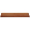 Appui de fenêtre Bois marron 100 x 50 x 4,5 cm PVC 640047640047