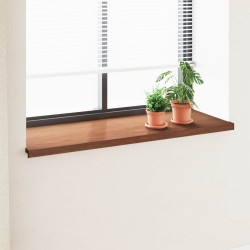 Appui de fenêtre Bois marron 120 x 50 x 4,5 cm PVC 640050640050