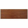 Appui de fenêtre Bois marron 120 x 50 x 4,5 cm PVC 640050640050