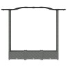 Lit Élevé avec Treillis et Toit Gris clair 169 x 40 x 123 cm PP 640084640084
