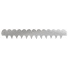 Bordure de Pelouse 10 pcs 103 x 15 cm Acier Argenté 640093640093
