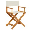 Chaises de jardin pliables lot de 8 blanc crème tissu 640106640106