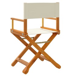 Chaises de jardin pliables lot de 8 blanc crème tissu 640106640106