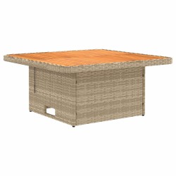 2 Pièce Canapé du milieu de jardin avec table relevable 640107640107