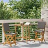 Chaises de bistrot d'extérieur 2 pcs Gris foncé 640109640109