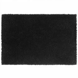 Tapis de porte noir 40x60 cm fibre de coco touffeté 640111640111