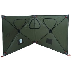 Tente de Chasse avec toit Vert armée 145 x 145 x 150 cm 640120640120