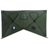 Tente de Chasse avec toit Vert armée 145 x 145 x 150 cm 640120640120