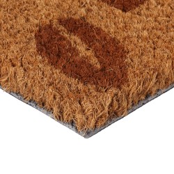 Tapis de porte naturel 40x60 cm fibre de coco touffeté 640122640122