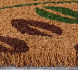 Tapis de porte naturel 40x60 cm fibre de coco touffeté 640122640122