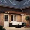 Cadre de store manuel avec LEDs Sable 4 × 3 m 640126640126