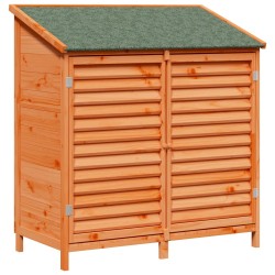 Abri de jardin Marron 106 x 56 x 113,5 cm Bois de Sapin Massif 640127640127