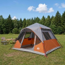 Tente Instantanée avec toit Gris et orange 305 x 275 x 190 cm 640130640130