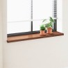 Appui de fenêtre Bois marron 120 x 30 x 4,5 cm PVC 640131640131