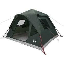 Tente Instantanée avec toit Vert armée 305 x 275 x 190 cm 640132640132