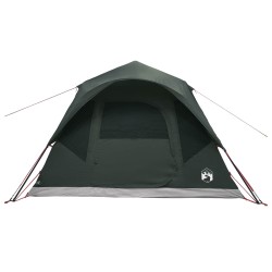 Tente Instantanée avec toit Vert armée 305 x 275 x 190 cm 640132640132