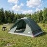 Tente Instantanée avec toit Vert armée 305 x 215 x 140 cm 640133640133