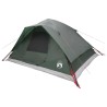Tente Instantanée avec toit Vert armée 305 x 215 x 140 cm 640133640133