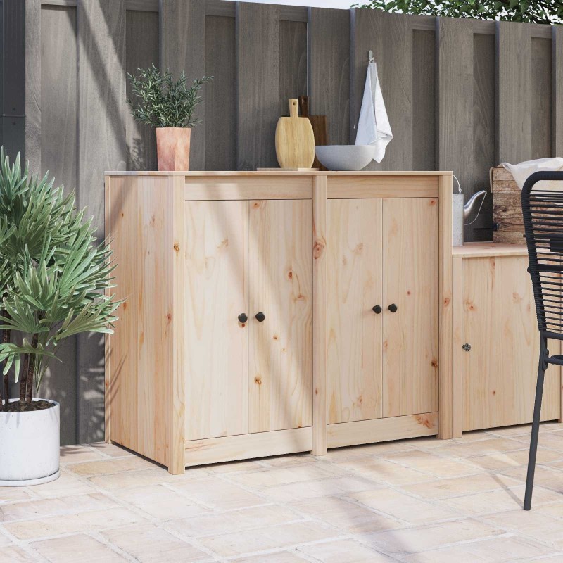 Porte de cuisine MEPPEL 2 pcs Crème 50 x 9 x 82 cm 640136640136