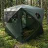 Tente de Chasse avec toit Vert armée 143 x 143 x 165 cm 640156640156