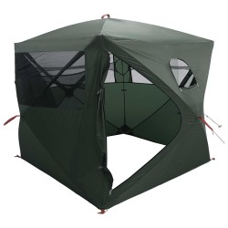 Tente de Chasse avec toit Vert armée 143 x 143 x 165 cm 640156640156