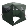 Tente de Chasse avec toit Vert armée 143 x 143 x 165 cm 640156640156