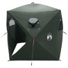 Tente de Chasse avec toit Vert armée 143 x 143 x 165 cm 640156640156