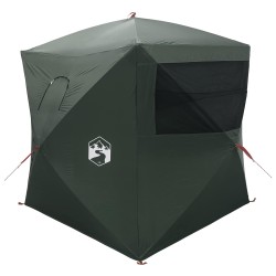 Tente de Chasse avec toit Vert armée 143 x 143 x 165 cm 640156640156