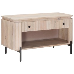 Banc à chaussures avec tiroir avec étagère 85 x 37 x 48 cm 640183640183