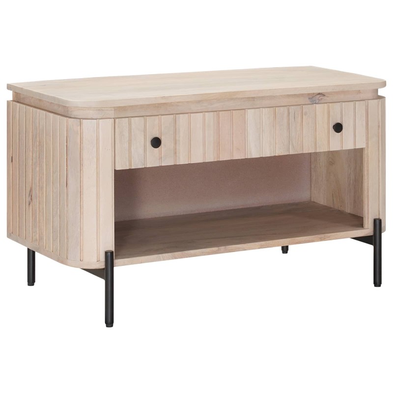 Banc à chaussures avec tiroir avec étagère 85 x 37 x 48 cm 640183640183