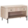 Banc à chaussures avec tiroir avec étagère 85 x 37 x 48 cm 640183640183