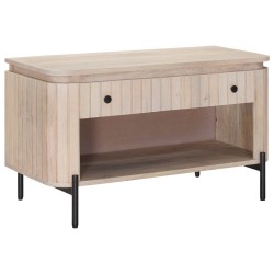 Banc à chaussures avec tiroir avec étagère 85 x 37 x 48 cm 640183640183