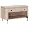 Banc à chaussures avec tiroir avec étagère 85 x 37 x 48 cm 640183640183