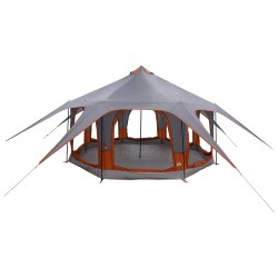 Tente familiale Gris et orange 5 personnes 640191640191
