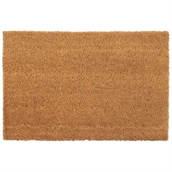 Tapis de porte 2 pcs naturel 40x60 cm fibre de coco touffeté 640194640194
