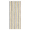 Rideau anti-insectes en chenille Gris et Beige 90 x 220 cm 640201640201