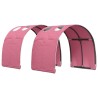 Tunnel de lit 2 pcs Rose 211 x 67,5 x 2 cm Polyester 640210640210