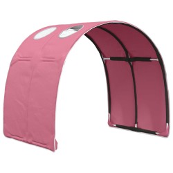Tunnel de lit 2 pcs Rose 211 x 67,5 x 2 cm Polyester 640210640210