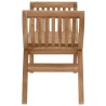 Banc de jardin 2 -Seater 126 cm Bois de teck massif Naturel 640216640216