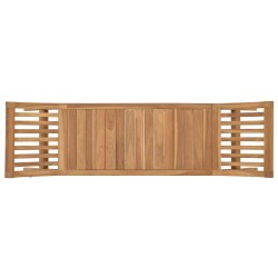 Banc de jardin 2 -Seater 126 cm Bois de teck massif Naturel 640216640216